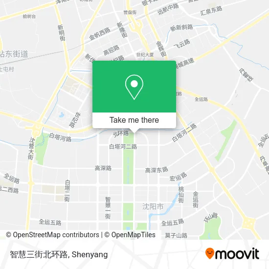 智慧三街北环路 map