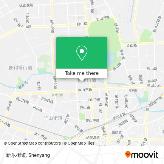 新乐街道 map