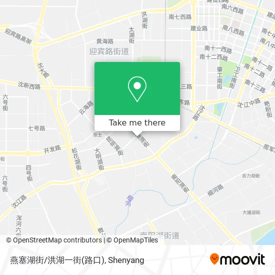 燕塞湖街/洪湖一街(路口) map