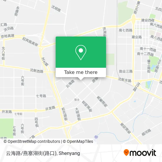 云海路/燕塞湖街(路口) map