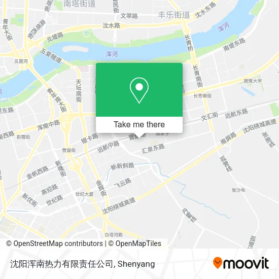沈阳浑南热力有限责任公司 map
