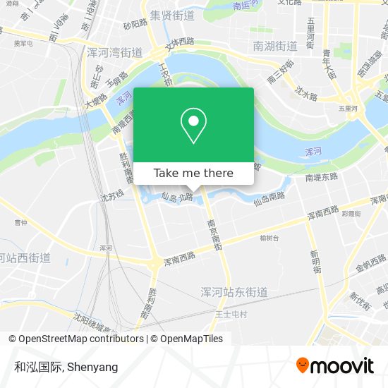 和泓国际 map