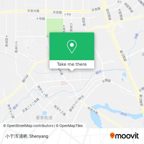 小于浑浦桥 map