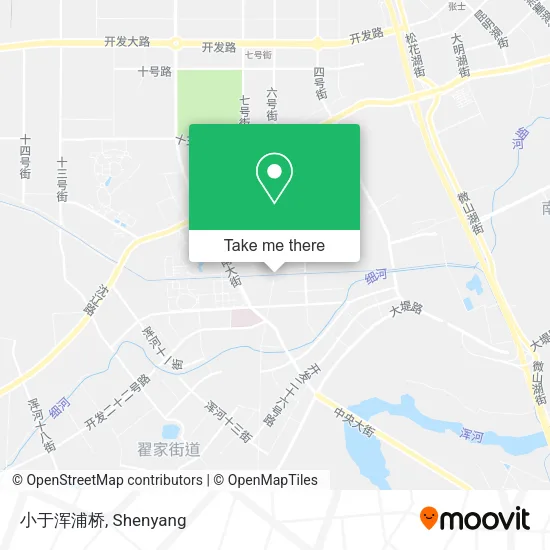 小于浑浦桥 map