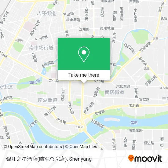 锦江之星酒店(陆军总院店) map