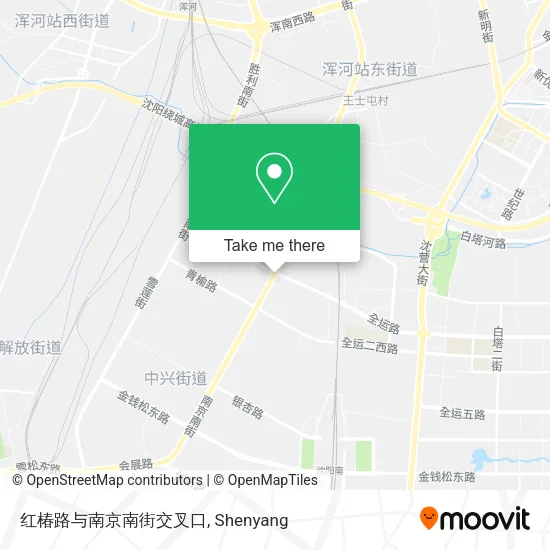 红椿路与南京南街交叉口 map