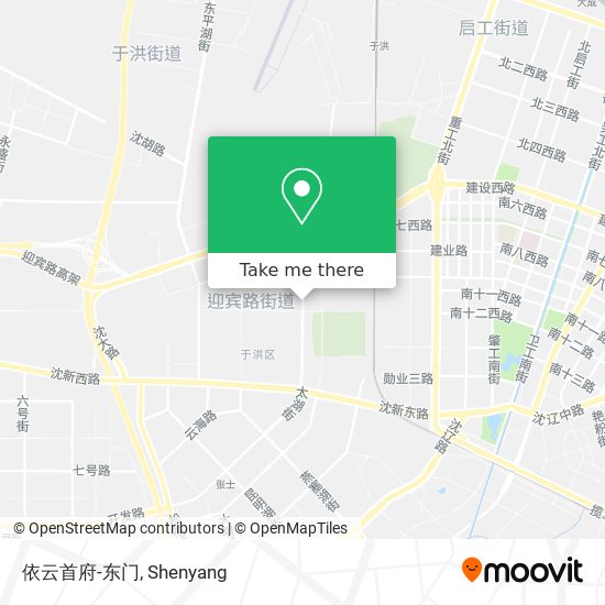 依云首府-东门 map