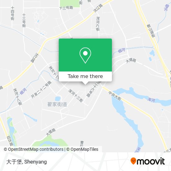 大于堡 map