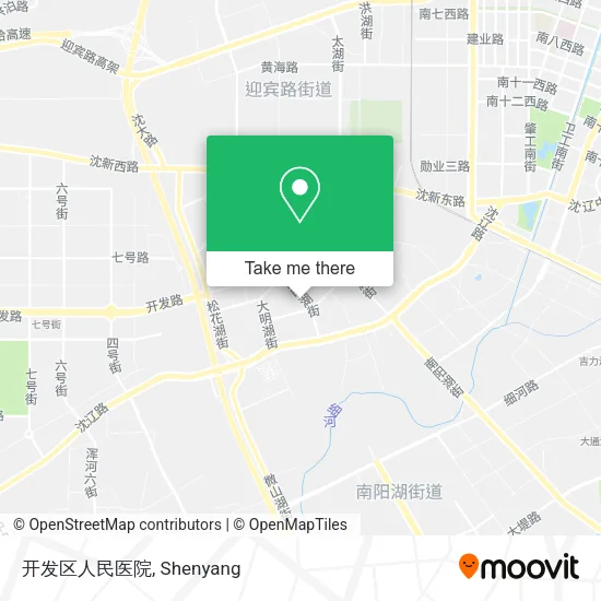 开发区人民医院 map