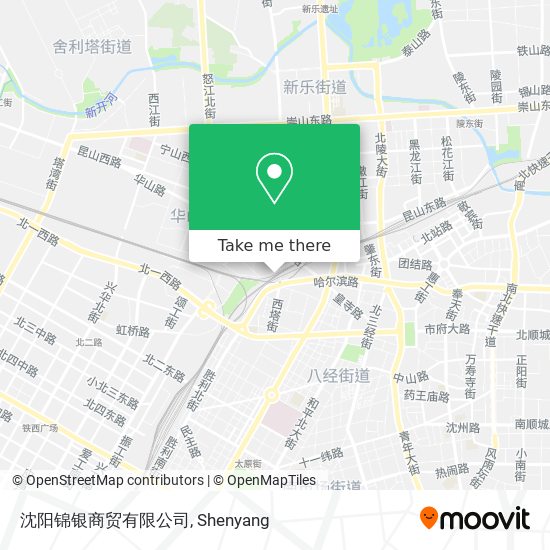 沈阳锦银商贸有限公司 map