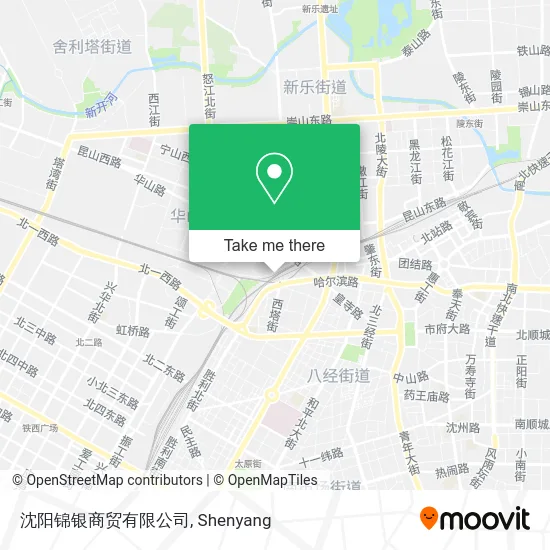 沈阳锦银商贸有限公司 map