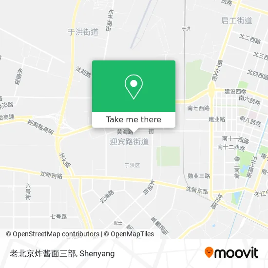 老北京炸酱面三部 map