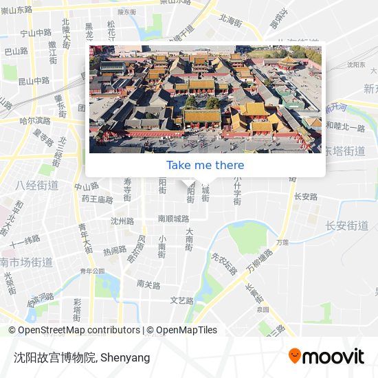 沈阳故宫博物院 map