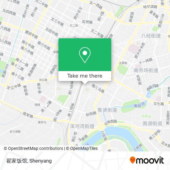 翟家饭馆 map