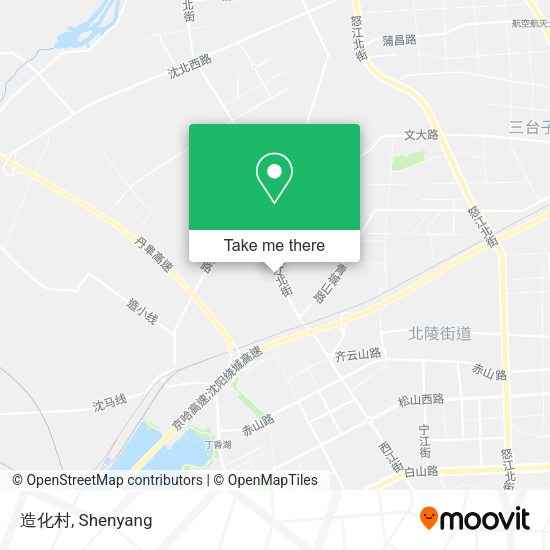 造化村 map
