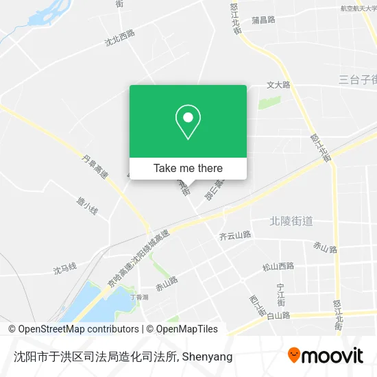 沈阳市于洪区司法局造化司法所 map