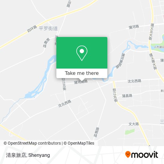 清泉旅店 map