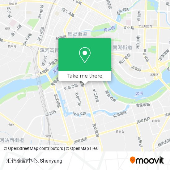 汇锦金融中心 map