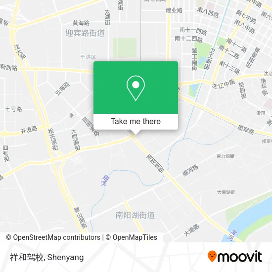 祥和驾校 map