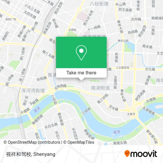 视祥和驾校 map