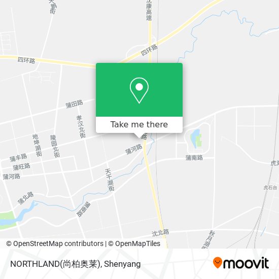 NORTHLAND(尚柏奥莱) map