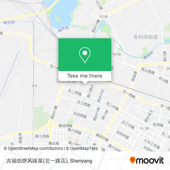 吉福馅饼风味菜(北一路店) map
