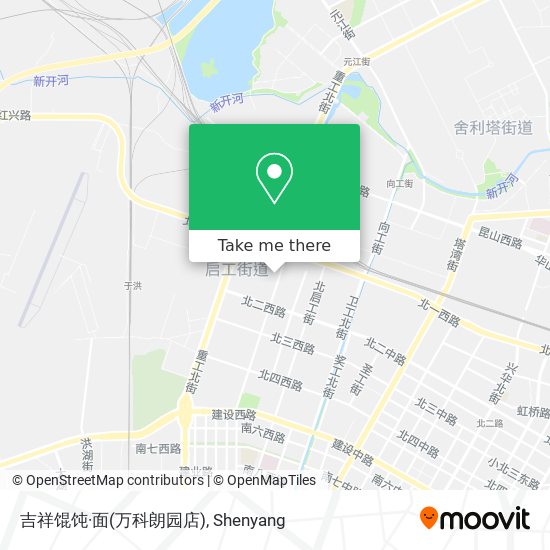 吉祥馄饨·面(万科朗园店) map