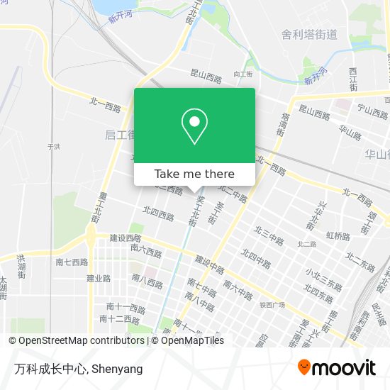 万科成长中心 map