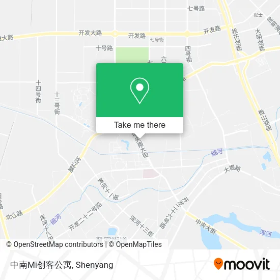 中南Mi创客公寓 map