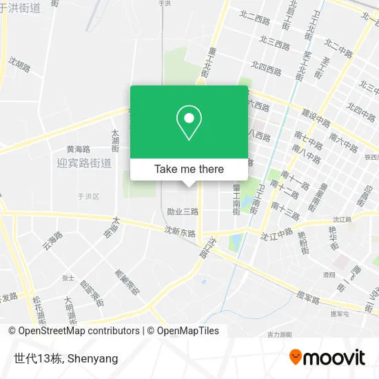 世代13栋 map