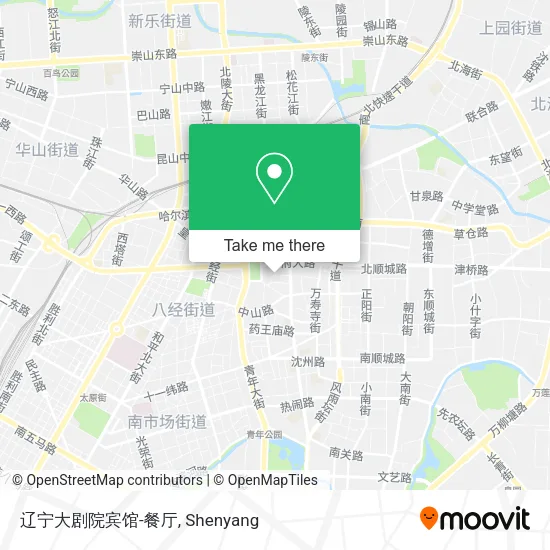 辽宁大剧院宾馆-餐厅 map