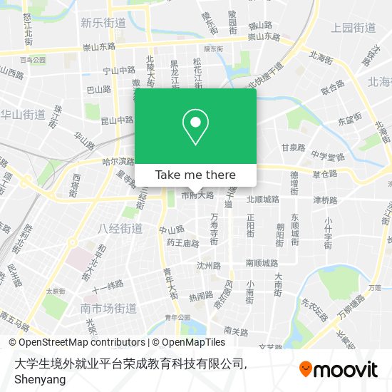 大学生境外就业平台荣成教育科技有限公司 map