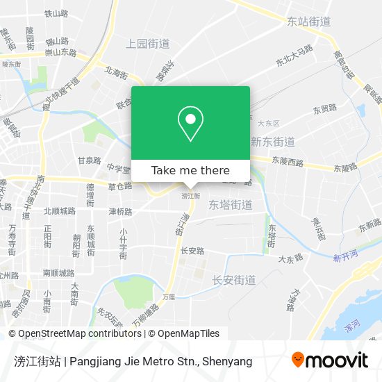 滂江街站 | Pangjiang Jie Metro Stn. map