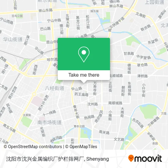 沈阳市沈兴金属编织厂护栏筛网厂 map