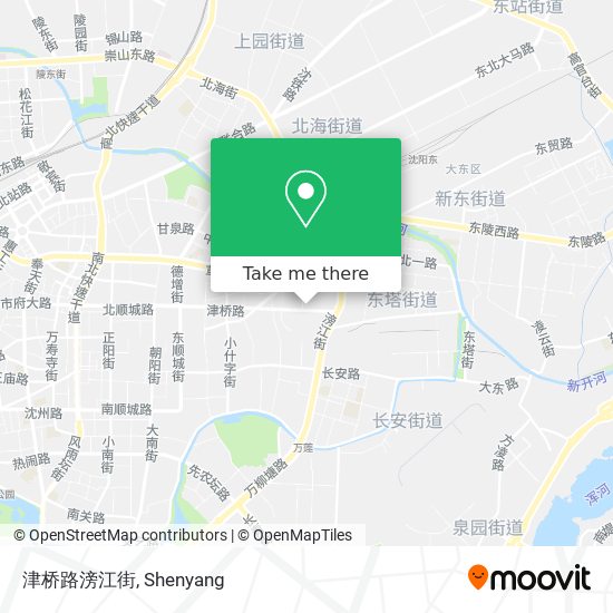 津桥路滂江街 map