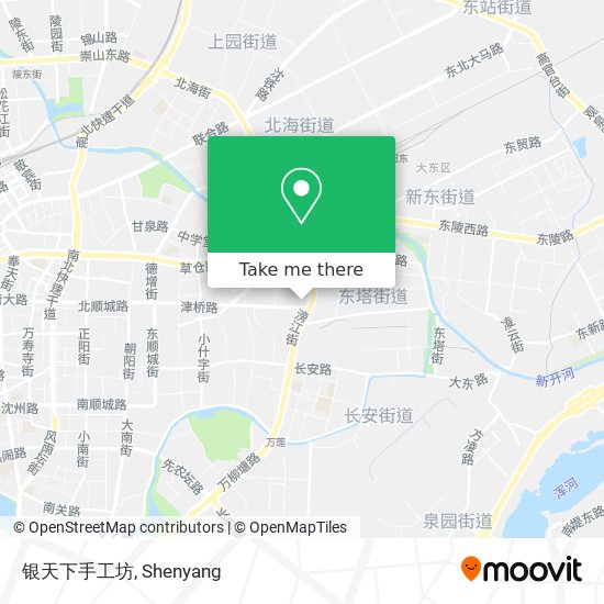 银天下手工坊 map