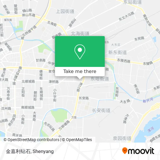 金嘉利钻石 map