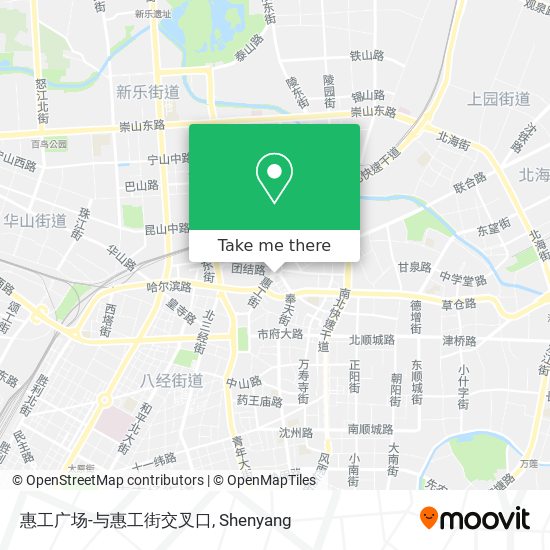 惠工广场-与惠工街交叉口 map
