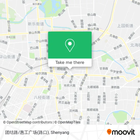 团结路/惠工广场(路口) map
