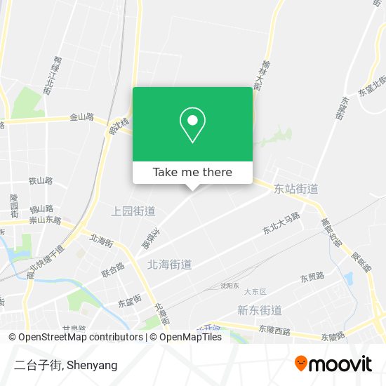 二台子街 map