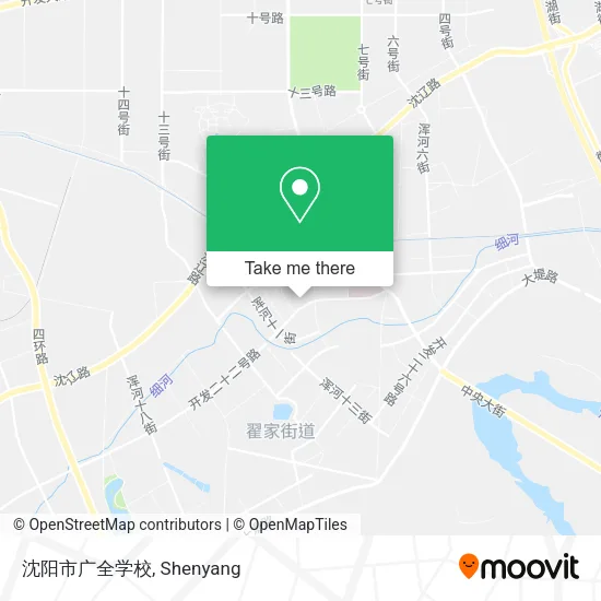 沈阳市广全学校 map