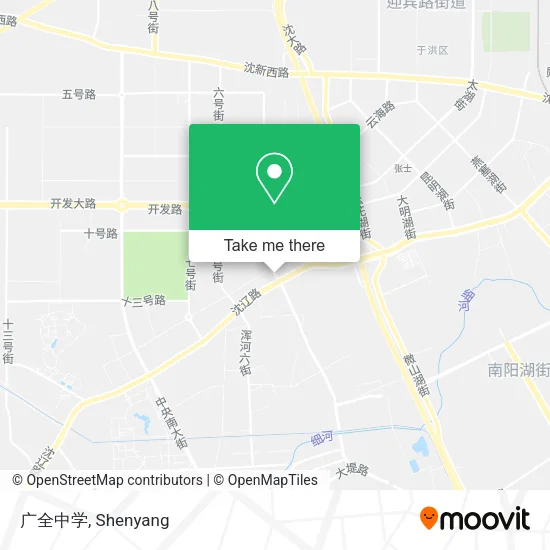 广全中学 map