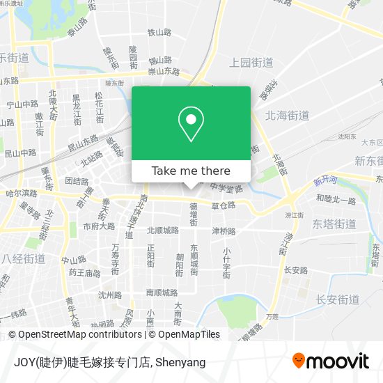 JOY(睫伊)睫毛嫁接专门店 map