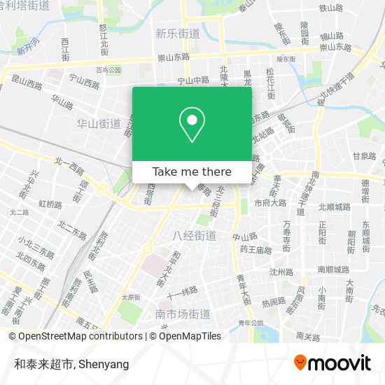 和泰来超市 map