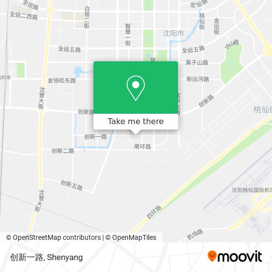 创新一路 map