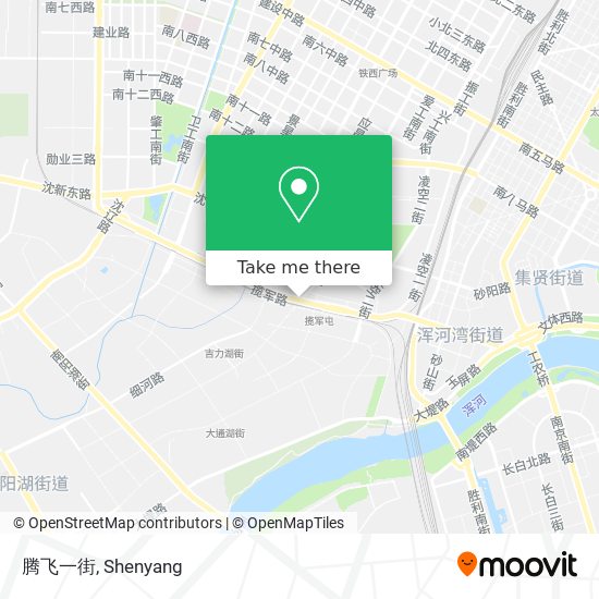 腾飞一街 map
