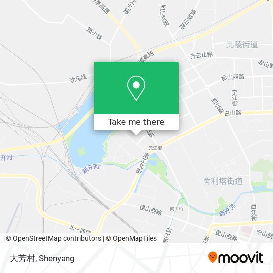 大芳村 map