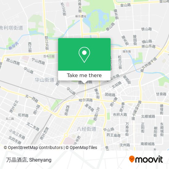 万晶酒店 map