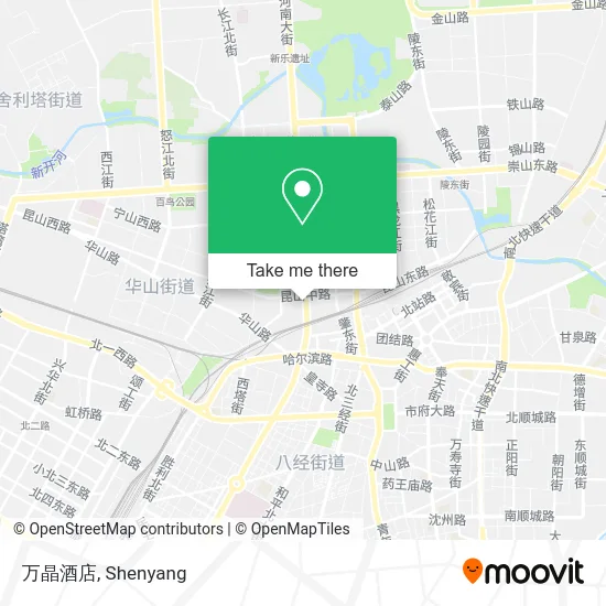 万晶酒店 map