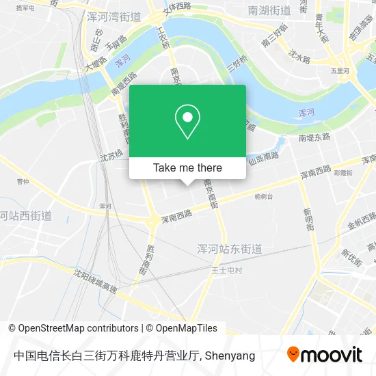 中国电信长白三街万科鹿特丹营业厅 map